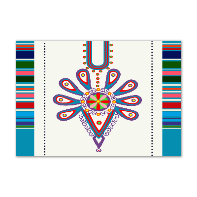 Acrylglas-Druck Polnisches Volksmuster