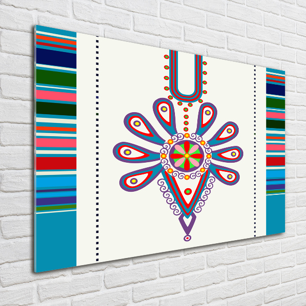 Acrylglas-Druck Polnisches Volksmuster
