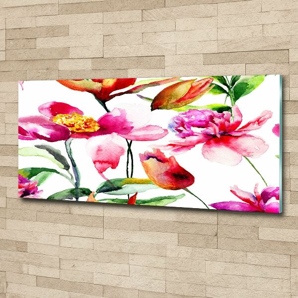 Bild auf Acrylglas Wildblumen
