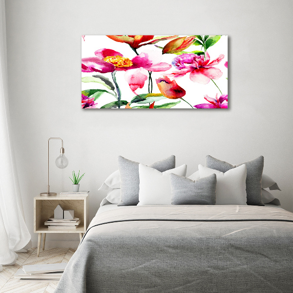 Bild auf Acrylglas Wildblumen
