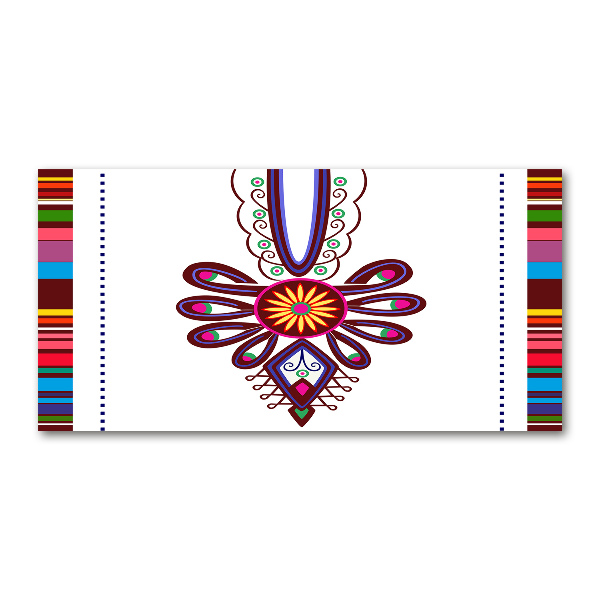 Acrylbild Fotodruck Polnisches Volksmuster