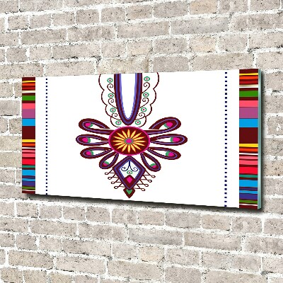 Acrylbild Fotodruck Polnisches Volksmuster