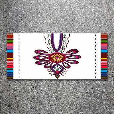 Acrylbild Fotodruck Polnisches Volksmuster