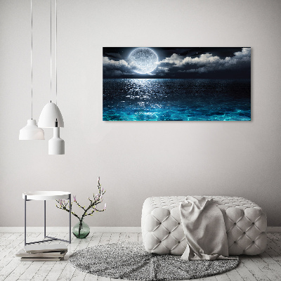 Foto auf Acryl Vollmond