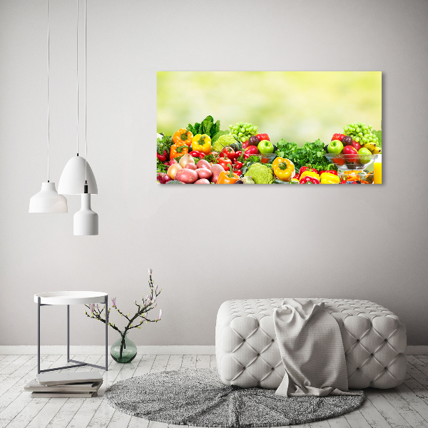 Foto auf Acryl Obst und Gemüse