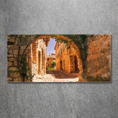 Foto auf Acryl Eine charmante Straße