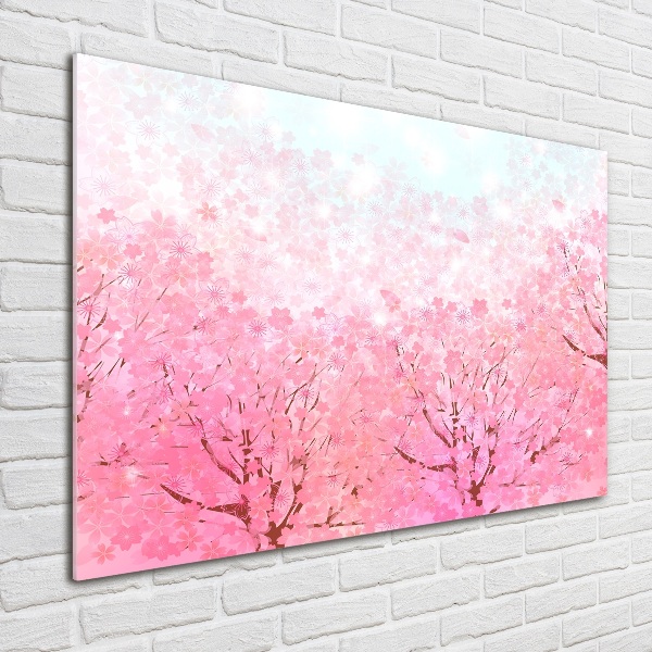 Bild auf Acrylglas Kirschblüten