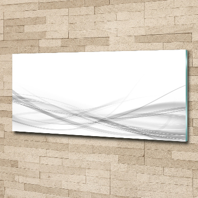 Acrylbild Fotodruck Abstrakte Wellen