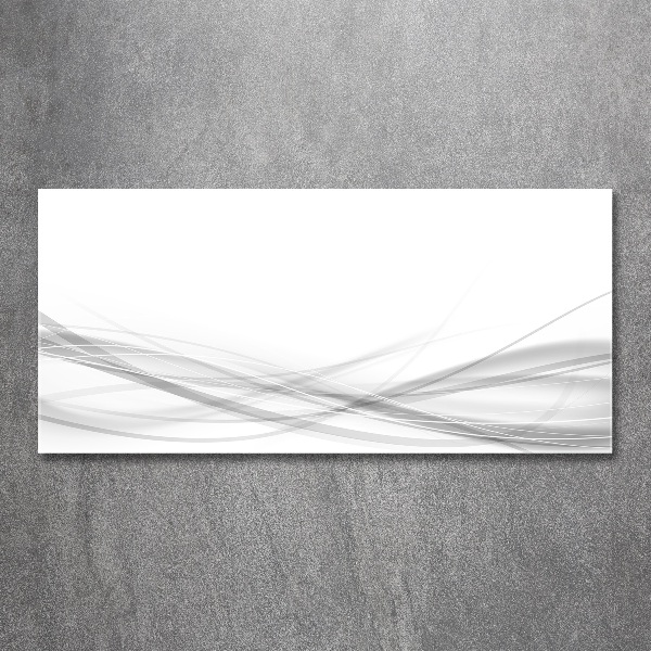 Acrylbild Fotodruck Abstrakte Wellen
