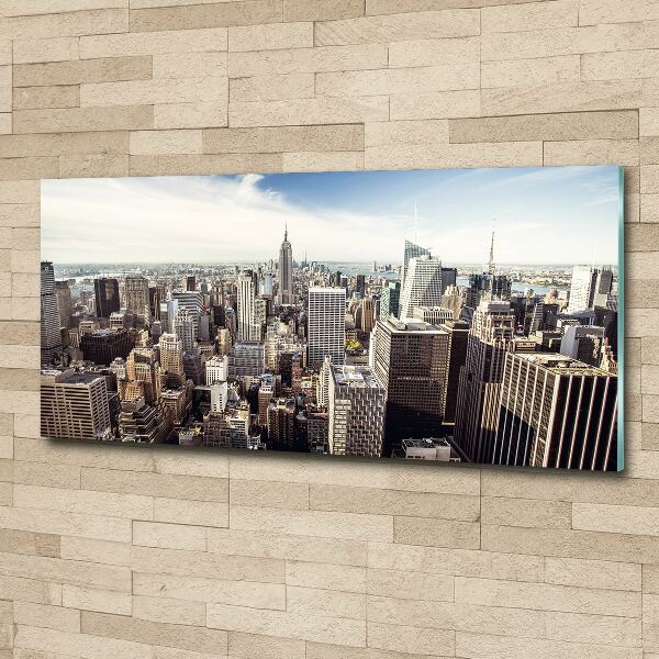 Bild auf Acrylglas New York