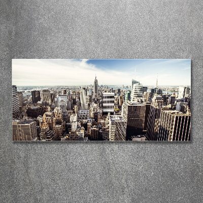 Bild auf Acrylglas New York