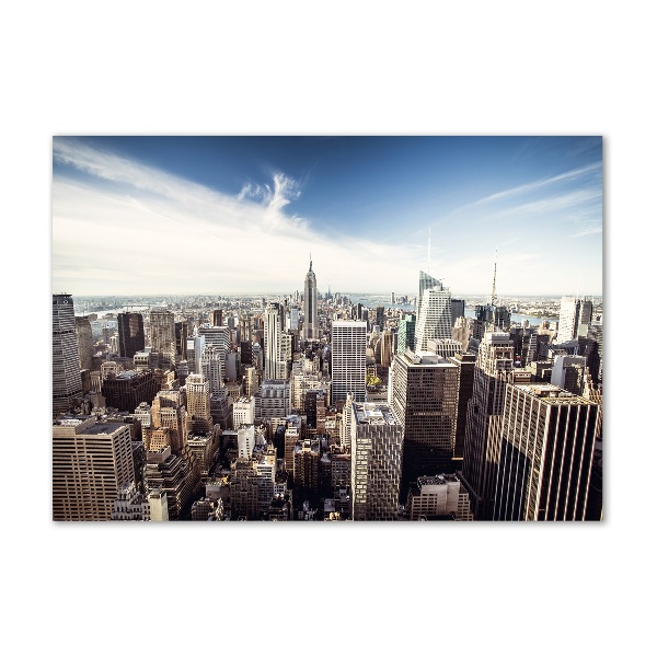 Bild auf Acrylglas New York