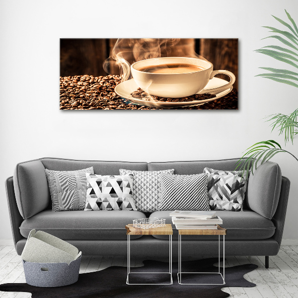 Acrylglas-Druck Aromatischer Kaffee