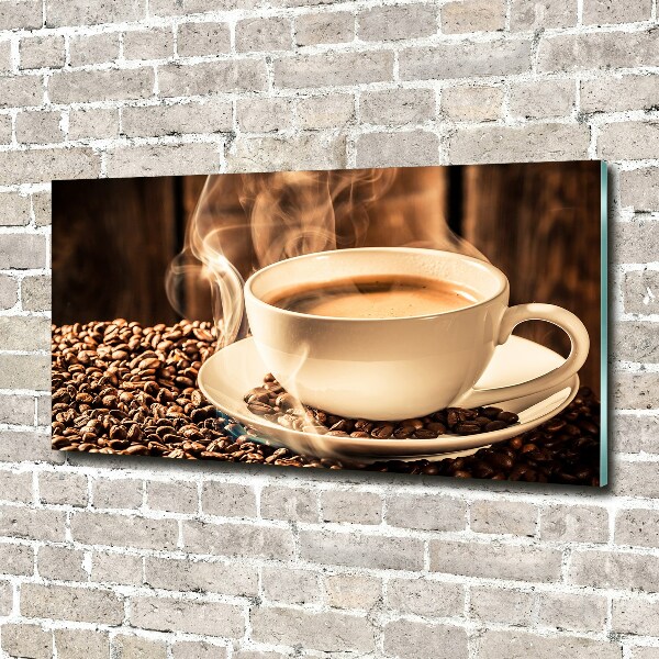 Acrylglas-Druck Aromatischer Kaffee