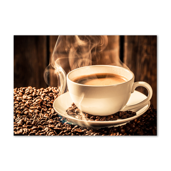 Acrylglas-Druck Aromatischer Kaffee