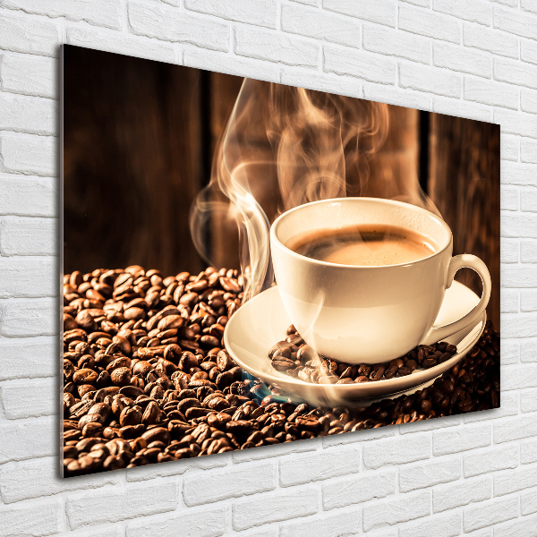 Acrylglas-Druck Aromatischer Kaffee