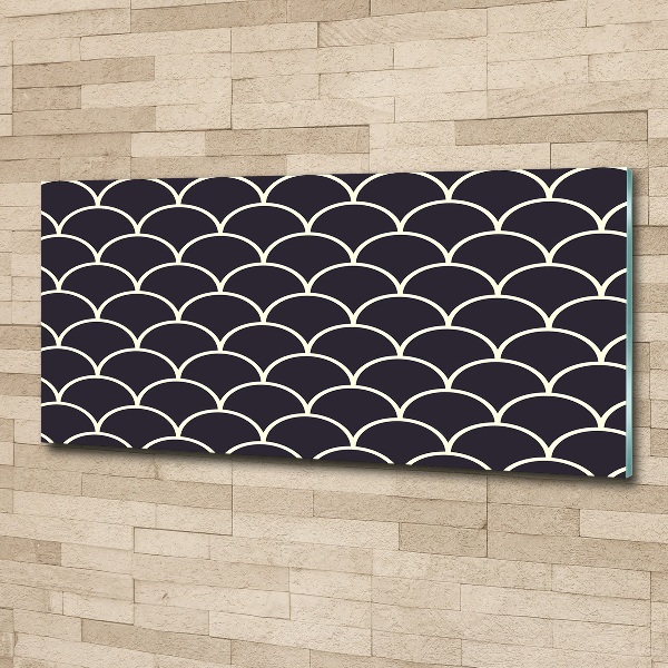 Acrylbild Fotodruck Fischschuppen