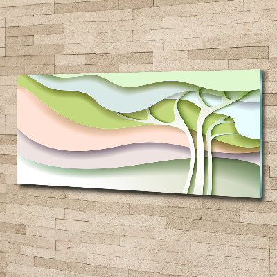 Acrylbild Fotodruck Abstrakter Baum