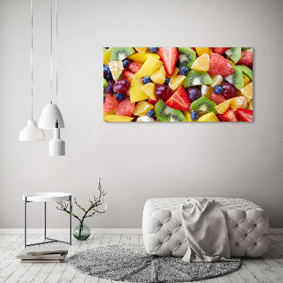 Bild auf Acrylglas Geschnittenes Obst