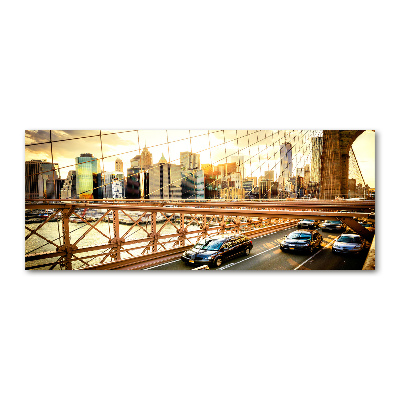 Acrylbild Fotodruck Brooklyn Bridge