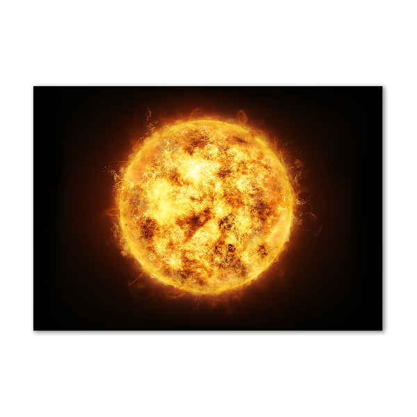 Foto auf Acryl Sonne