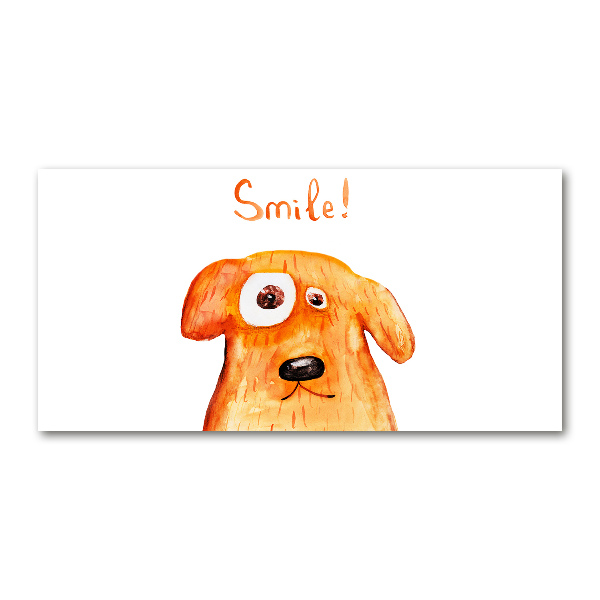 Acrylglas-Druck Hund