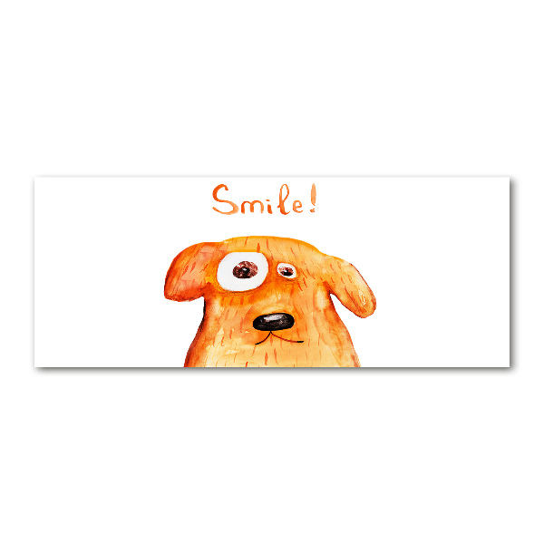 Acrylglas-Druck Hund