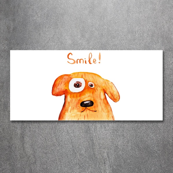 Acrylglas-Druck Hund