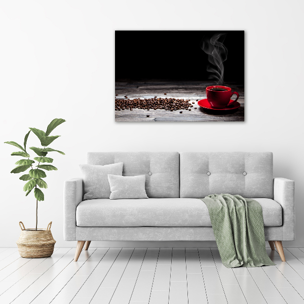 Bild auf Acrylglas Aromatischer Kaffee