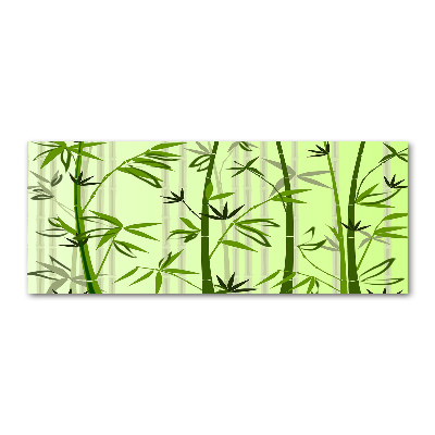 Bild auf Acrylglas Bambus