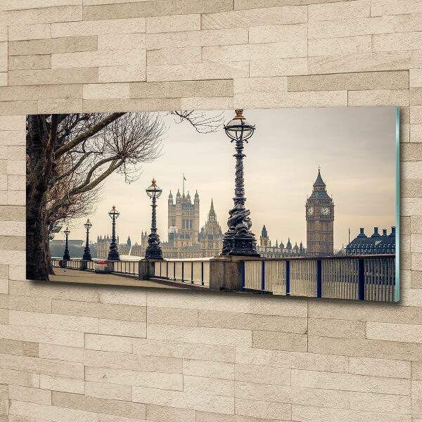 Foto auf Acryl London im Herbst