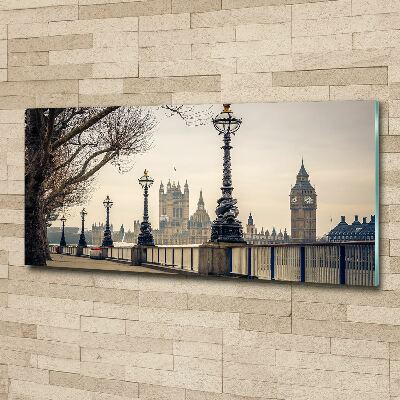 Foto auf Acryl London im Herbst