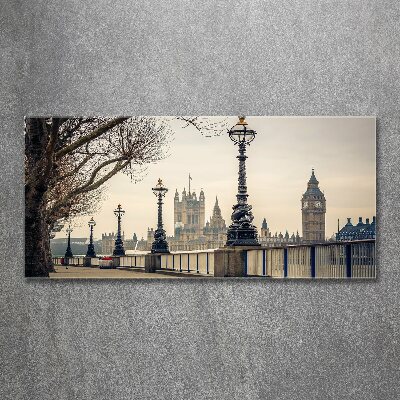 Foto auf Acryl London im Herbst