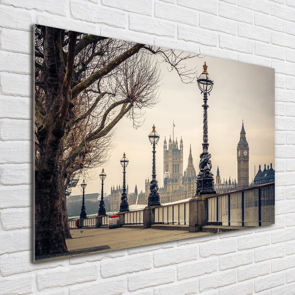 Foto auf Acryl London im Herbst