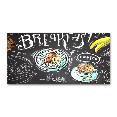 Bild auf Acrylglas Frühstück