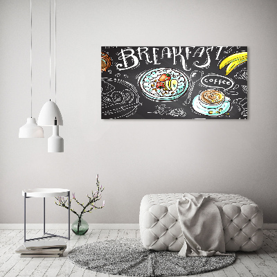Bild auf Acrylglas Frühstück