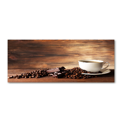 Acrylglas-Druck Kaffee und Schokolade