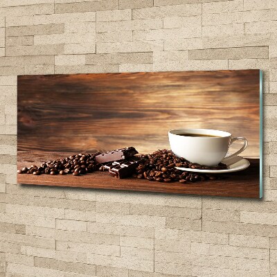 Acrylglas-Druck Kaffee und Schokolade