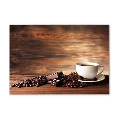Acrylglas-Druck Kaffee und Schokolade