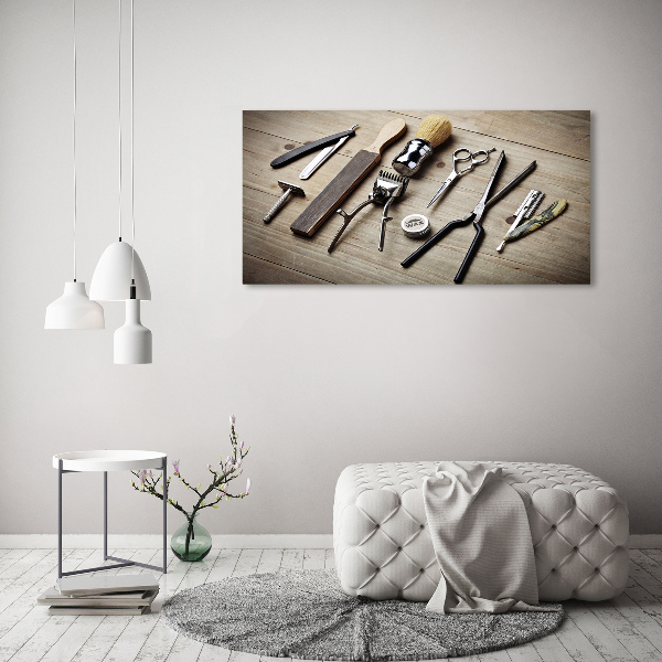 Bild auf Acrylglas Herrenfriseur