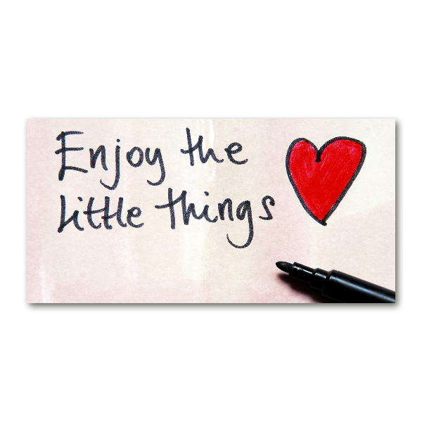 Acrylbild Fotodruck Kleine Dinge