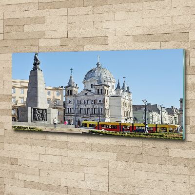 Acrylbild Fotodruck Freiheitsplatz Łódź