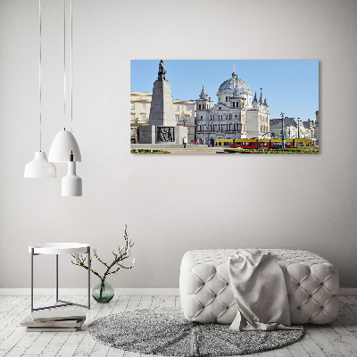 Acrylbild Fotodruck Freiheitsplatz Łódź