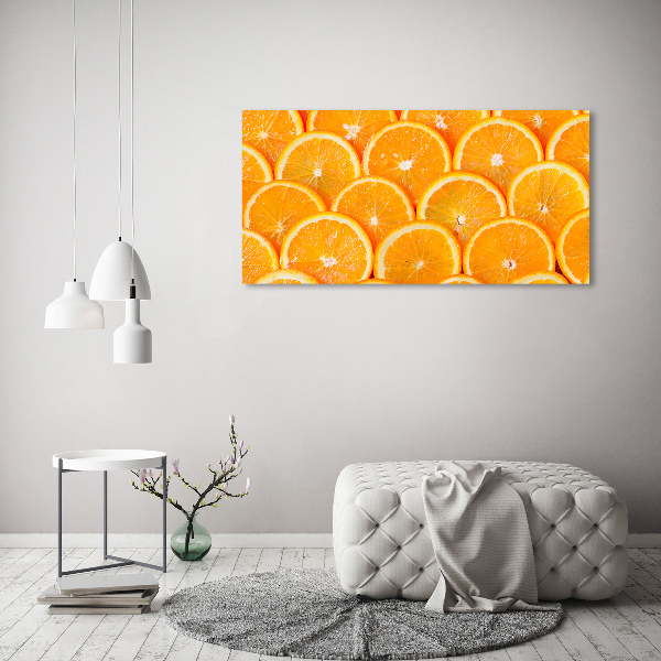 Acrylglas-Druck Orangenscheiben