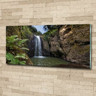 Bild auf Acrylglas Wasserfall auf Sardinien