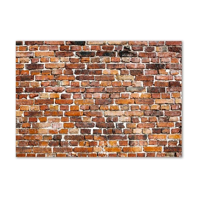 Foto auf Acryl Ziegelmauer