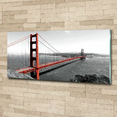Bild auf Acrylglas San Francisco Brücke