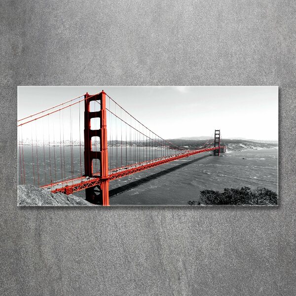Bild auf Acrylglas San Francisco Brücke