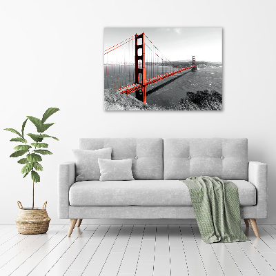 Bild auf Acrylglas San Francisco Brücke