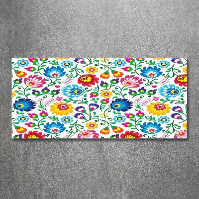 Acrylbild Fotodruck Ethnisches Muster